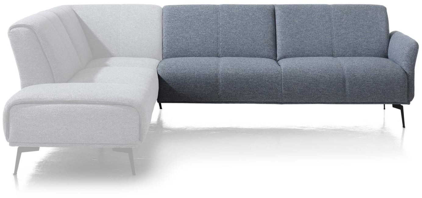 XOOON - Manarola - Minimalistisches Design - Sofas - 3-Sitzer Armlehne rechts