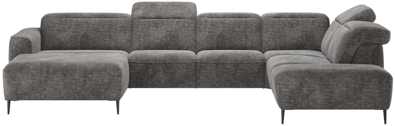 XOOON - Nazare - Sofas - Longchair links - 2 Sitzer ohne Armlehnen - Ottomane gross rechts