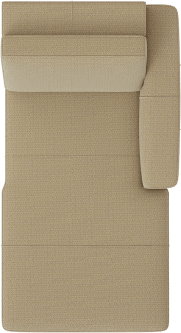 XOOON - Denver - Design minimaliste - Canapés - meridienne droite