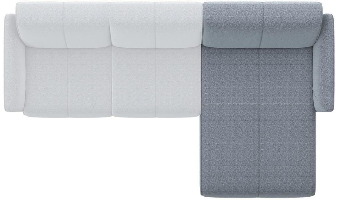 XOOON - Manarola - Minimalistisches Design - Sofas - Longchair rechts