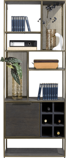Wonderbaarlijk Briljant Renovatie City houten boekenkast 70cm met vakken - Henders & Hazel