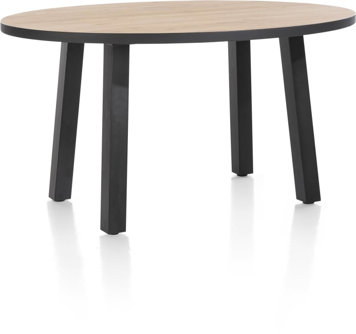 Henders & Hazel - Avalox - Industriel - table ronde 150 x 120 cm