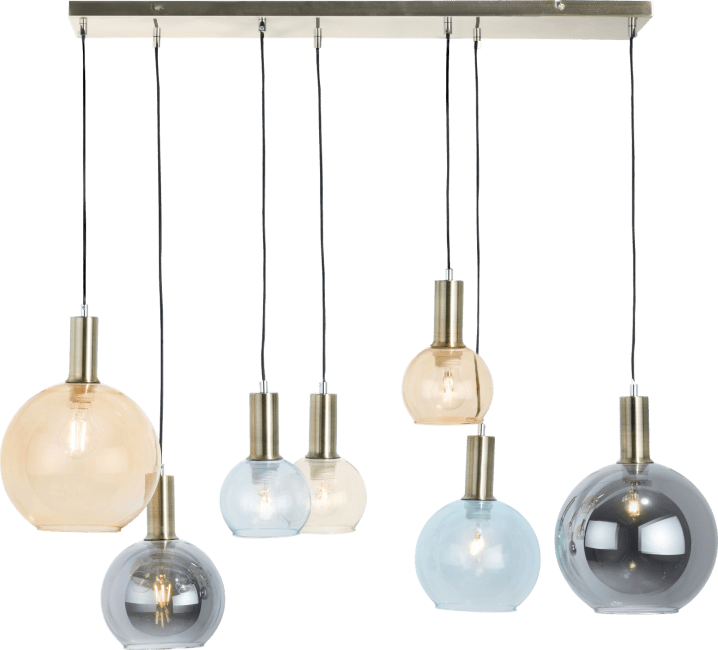 Zwaaien Installeren Reclame Hanglamp Gaby 7-lamps | COCOmaison