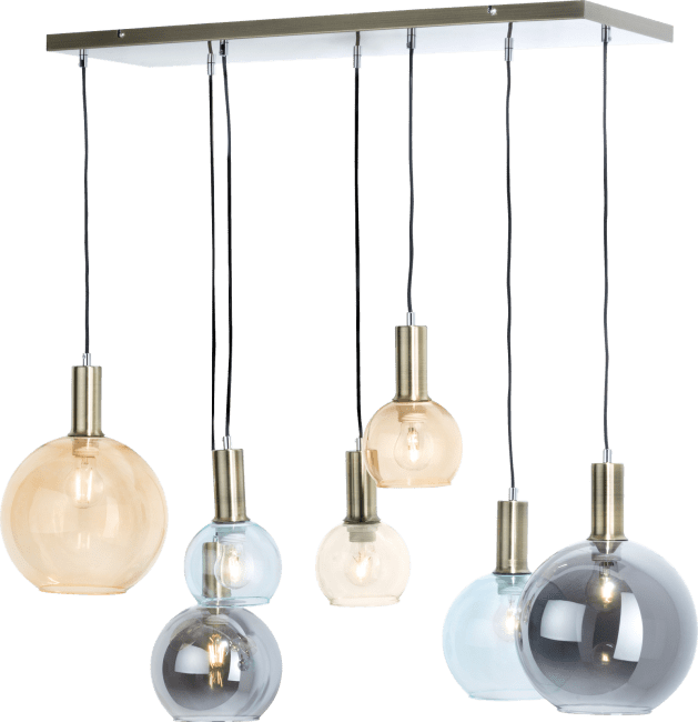 Het exegese Opsommen Hanglamp Gaby 7-lamps | COCOmaison