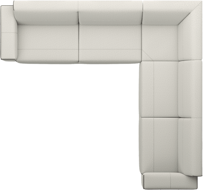 XOOON - Prizzi - Design minimaliste - Canapes - 3.5-places accoudoir gauche