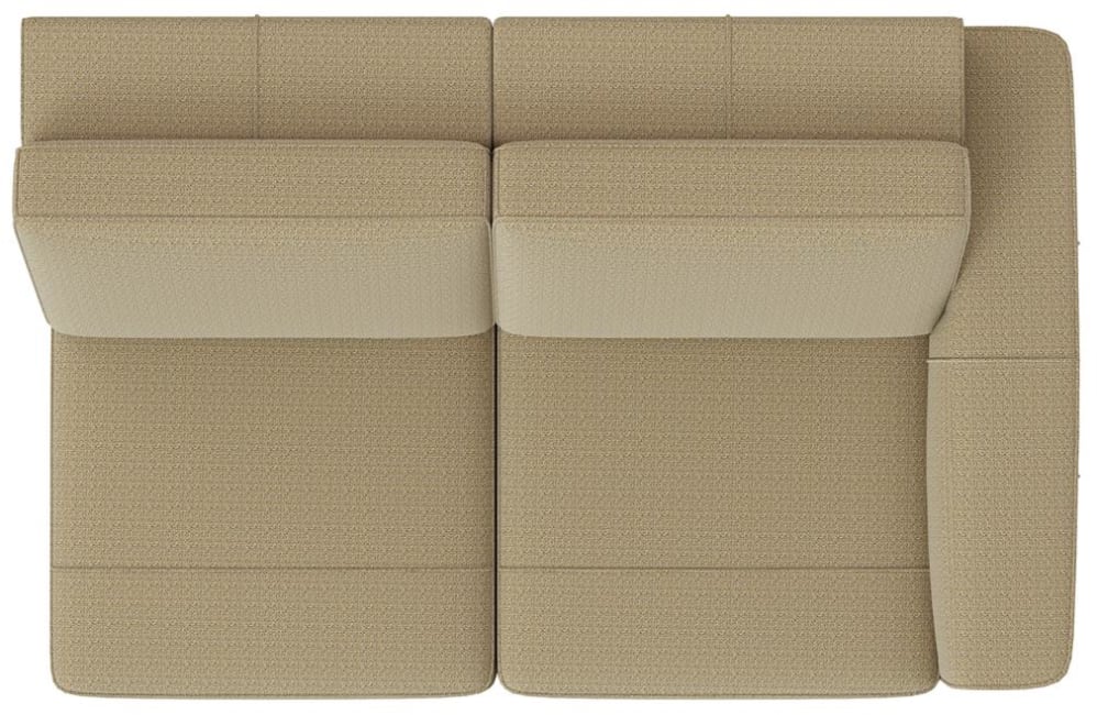 XOOON - Denver - Minimalistisches Design - Sofas - 2-Sitzer Armlehne rechts
