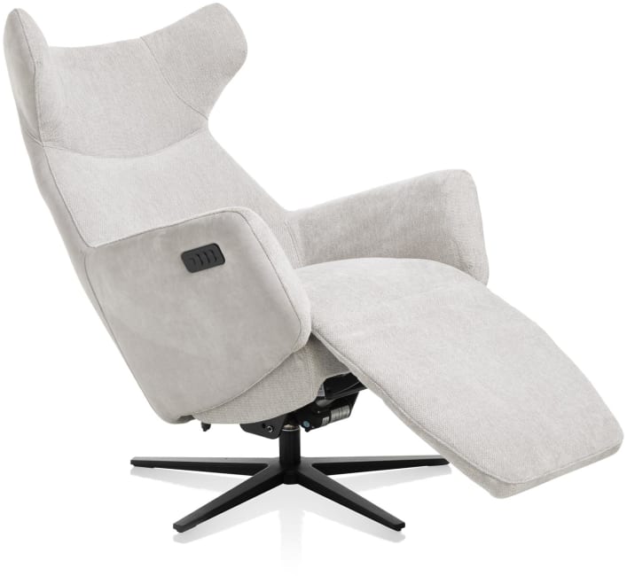 XOOON - Imatra - relax-fauteuil inclusief 2 motoren & verstelbare hoofdsteun