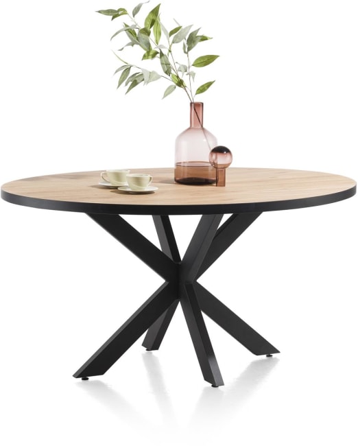 H&H - Avalox - Industriel - table ronde 130 x 110 cm