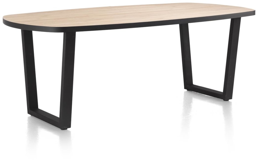 Henders & Hazel - Avalox - Industriel - table ovale 210 x 110 cm
