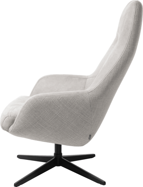 XOOON - Vernon - fauteuil met draaifunctie - hoge rug