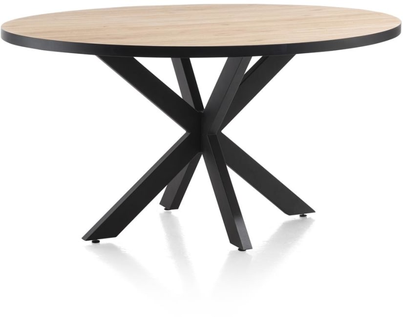 Henders & Hazel - Avalox - Industriel - table ronde 130 x 110 cm