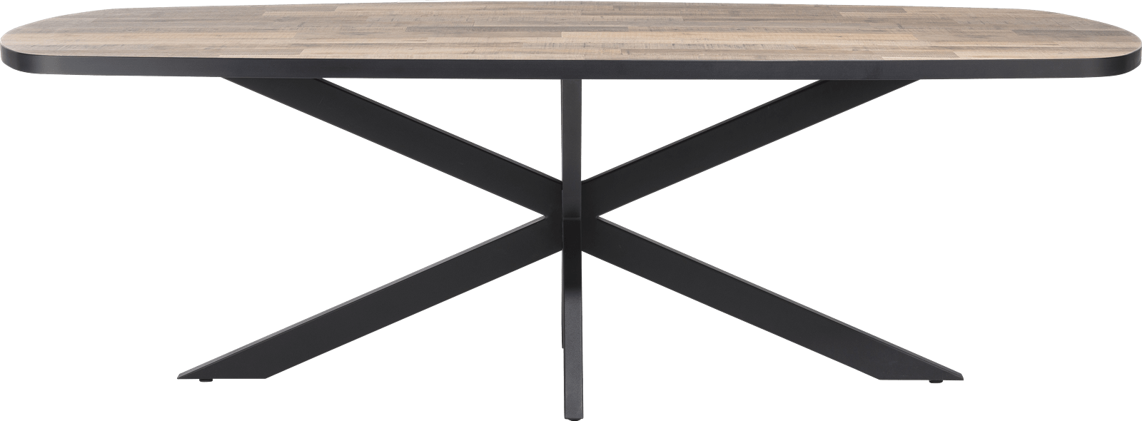 H&H - Avalox - Industriel - table ovale 180 x 110 cm