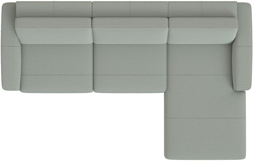 XOOON - Denver - Minimalistisch design - Banken - 3-zits arm links