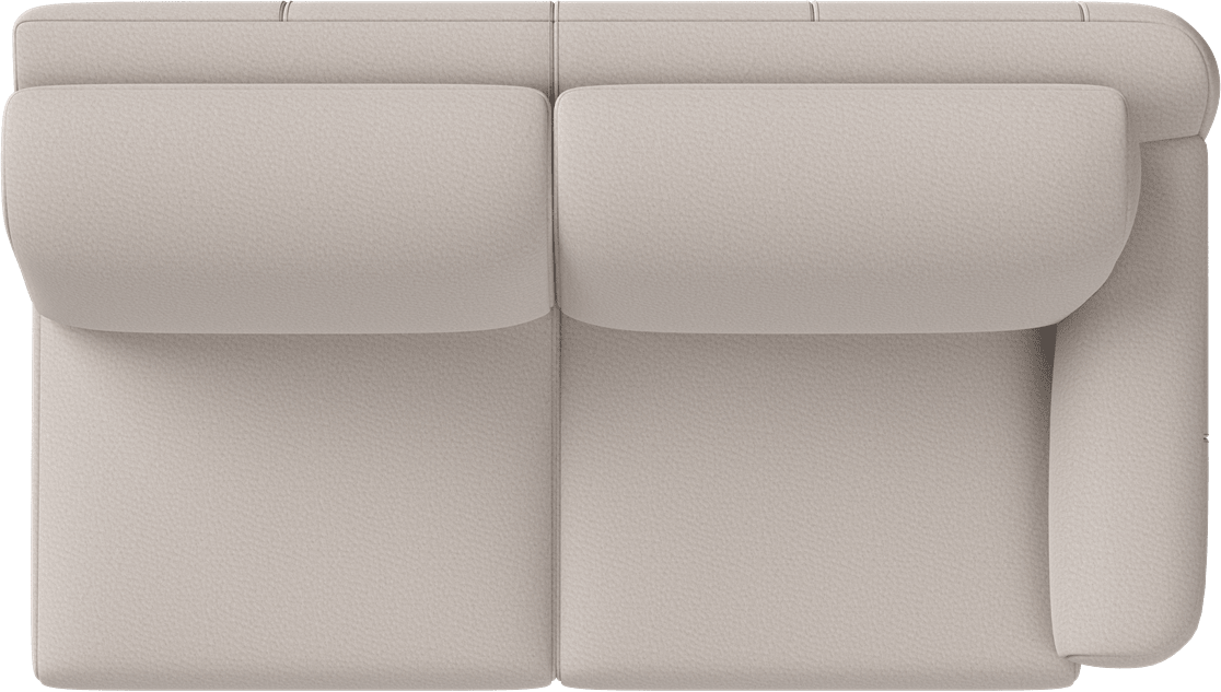 XOOON - Zilvano - Design minimaliste - Canapes - 2.5-places accoudoir droit