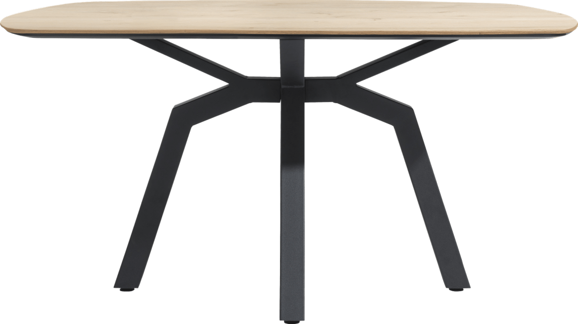 H&H - Livada - Moderne - table de bar ovale 190 x 108 cm (hauteur: 92 cm)