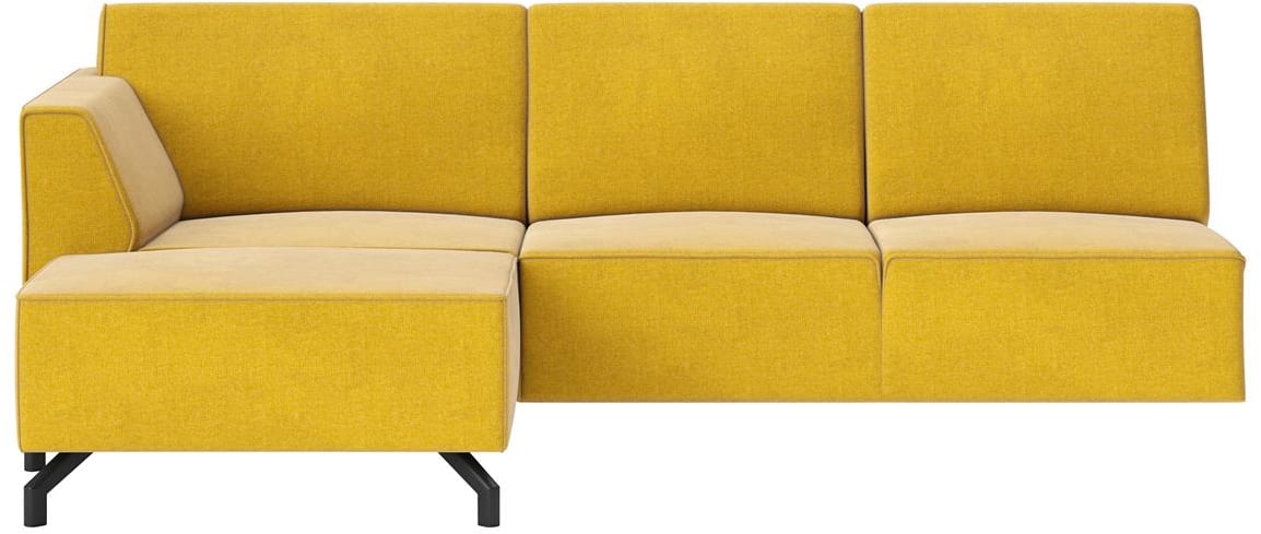 Henders & Hazel - Novara - Modern - Sofas - 2-Sitzer ohne Armlehnen + Longchair - links