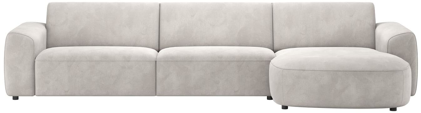 XOOON - Tineo - Sofas - 4 Sitzer Armlehne links - Longchair rechts