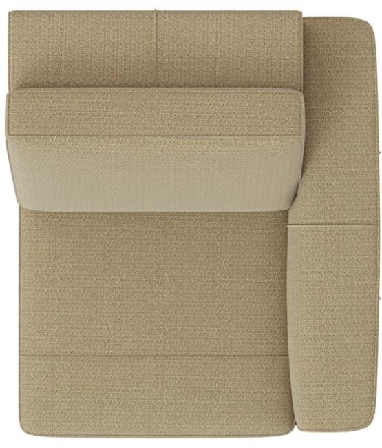 XOOON - Denver - Minimalistisches Design - Sofas - 1-Sitzer Armlehne rechts