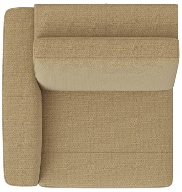 XOOON - Denver - Minimalistisches Design - Sofas - 1-Sitzer XL Armlehne links