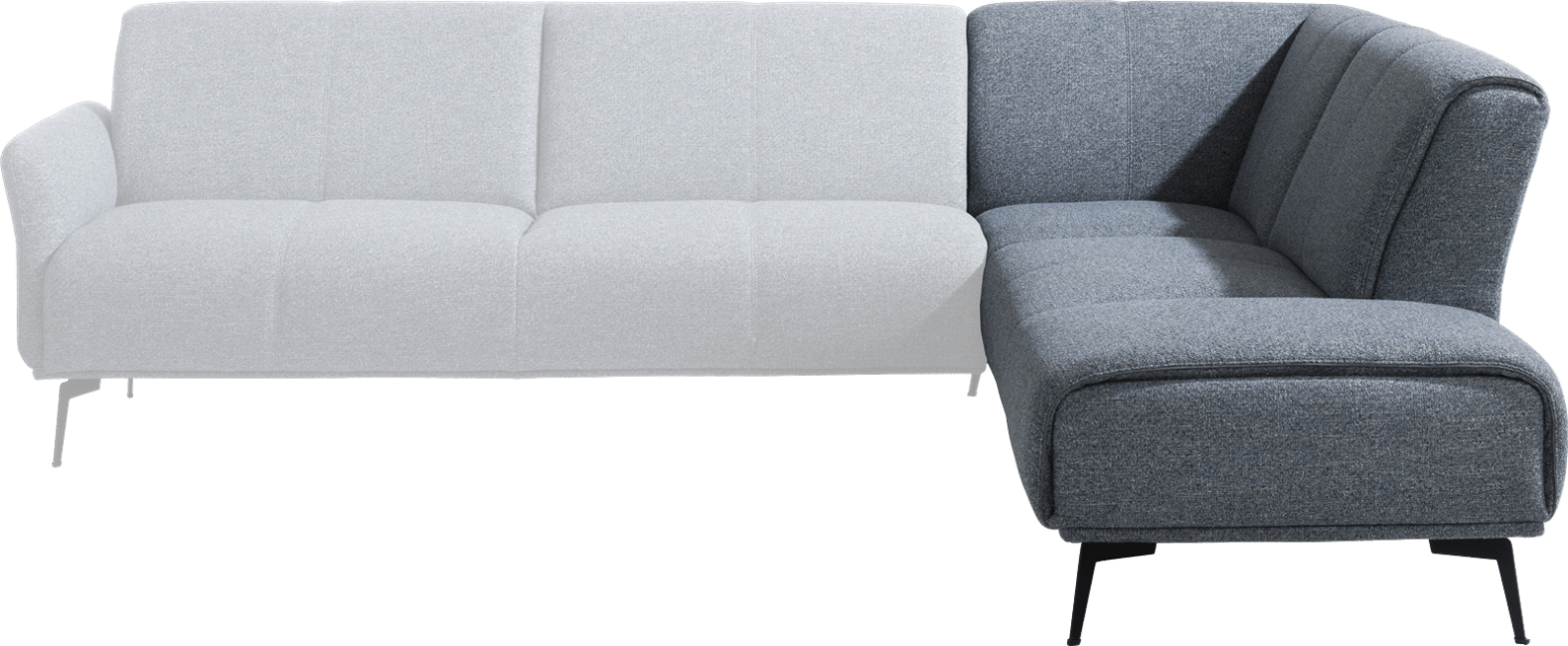 XOOON - Manarola - Design minimaliste - Canapes - ottomane droite