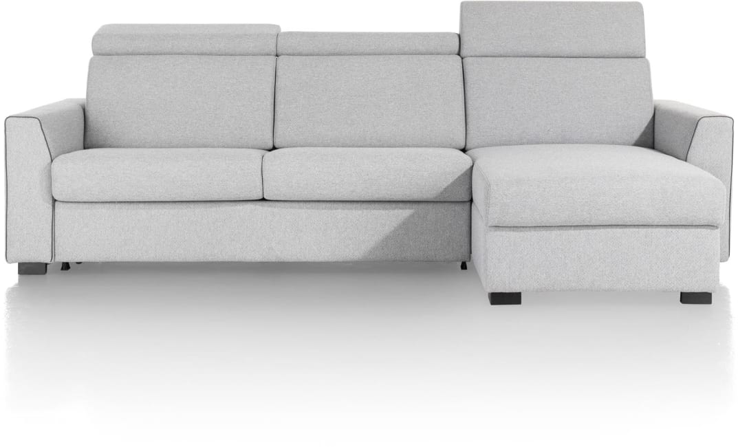 Henders and Hazel - Vosges - Sofas - 3-Sitzer + Longchair rechts - Schlafcouch 160 cm - Stoff ponti