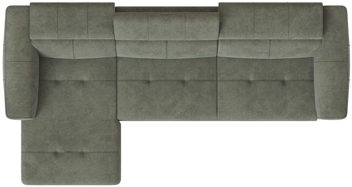 XOOON - Talisman - Skandinavisches Design - Sofas - 3-Sitzer Armlehne rechts