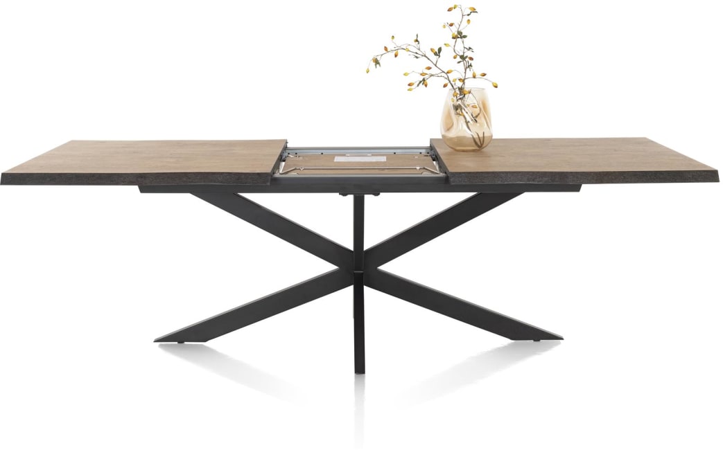 Henders & Hazel - Carreras - table à rallonge 190 (+ 60) x 100 cm
