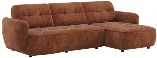 3 zits arm links flex - longchair rechts flex