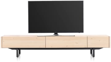 tv dressoir 237 cm - 1-lade + 2-kleppen