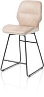 barstoel zwart frame (ROB) - draaibaar - combi Secilia & Toba