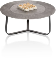 salontafel - metaal - diameter 80 cm