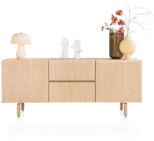 buffet 200 cm - 2-portes + 2-tiroirs