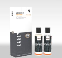 Leather care kit 250 ml + 250 ml cleaner incl. spons + doek