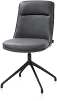 chaise - pivotante - rough off black - Pala