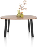 Tisch 150 x 120 cm - oval