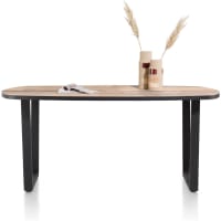 Tresentisch oval 210 x 110 cm