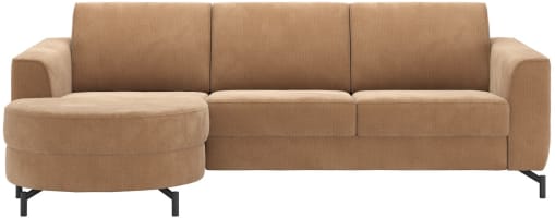 3-zits inclusief longchair - links (2-armen)