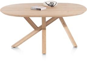 eetkamertafel 160 x 130 cm - houten poten
