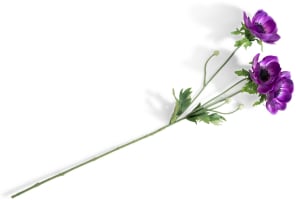 Anemone Spray H75cm Kunstblume