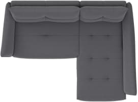 2 zits arm links - longchair rechts