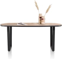 Tresentisch oval 240 x 110 cm