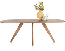 eetkamertafel 210 x 115 cm