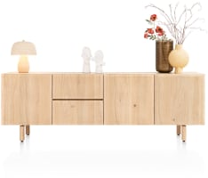 buffet 240 cm - 3-portes + 2-tiroirs
