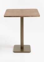 Brest table de bar vintage oak 75x75cm
