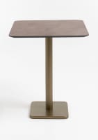 Brest table de bar stone rust 75x75cm