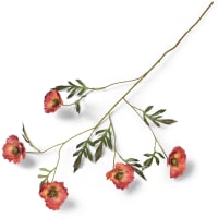 Poppy spray kunstbloem 113cm