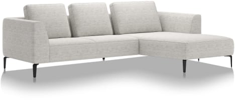 2 zits arm links - longchair rechts