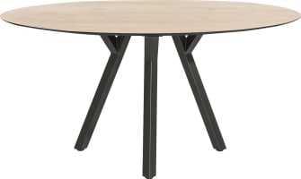 table de bar - ellipse - 210 x 105 cm. (hauteur: 92 cm.)
