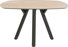 table de bar - ovale - 200 x 105 cm. (hauteur: 92 cm.)