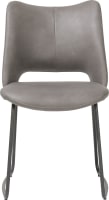 chaise - cadre graphite - tissu Pala